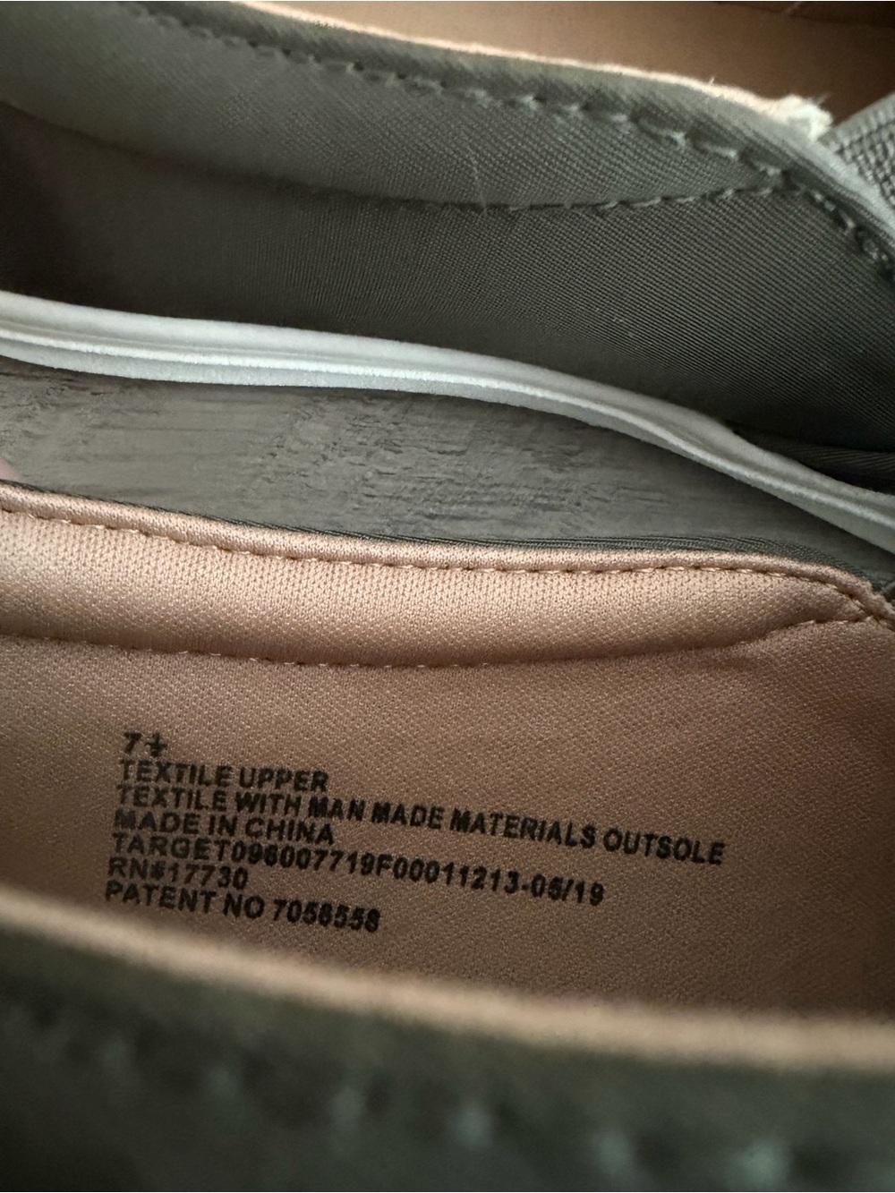 Quilted Slip-On Sneakers in Olive Green - Picture 6 of 6
